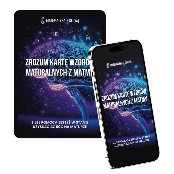 Ebook "Zrozum kartę wzorów maturalnych z matmy"